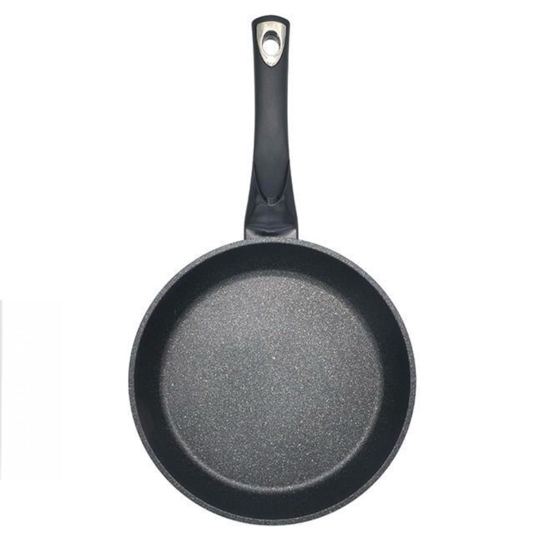 Non-stick Stegepandesæt 3 stk. Sort 20-24-28 cm - Zellerfeld