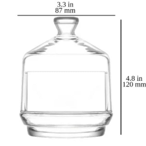 Glasopsats i 4 Dele - LAV Berry - 3 etager