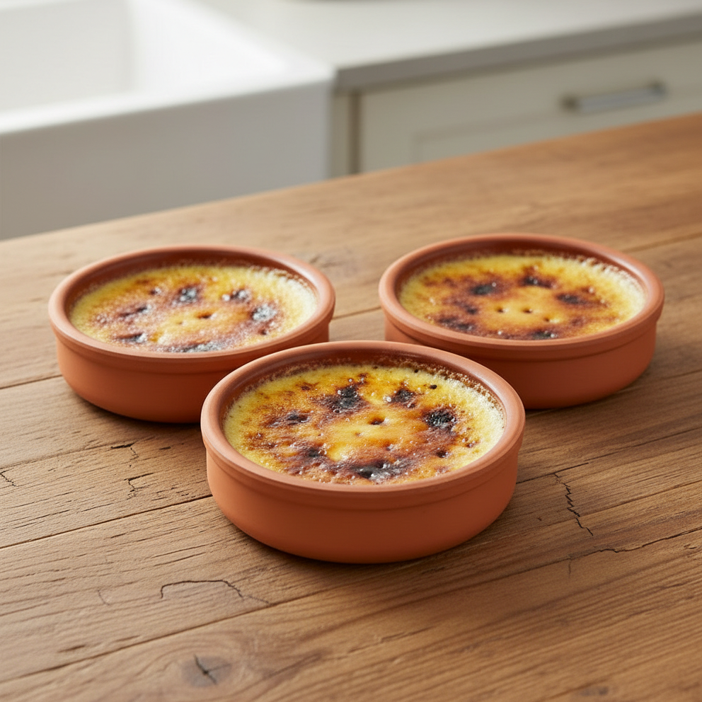 Ovnfast Terracotta Lerskålesæt 6 stk.