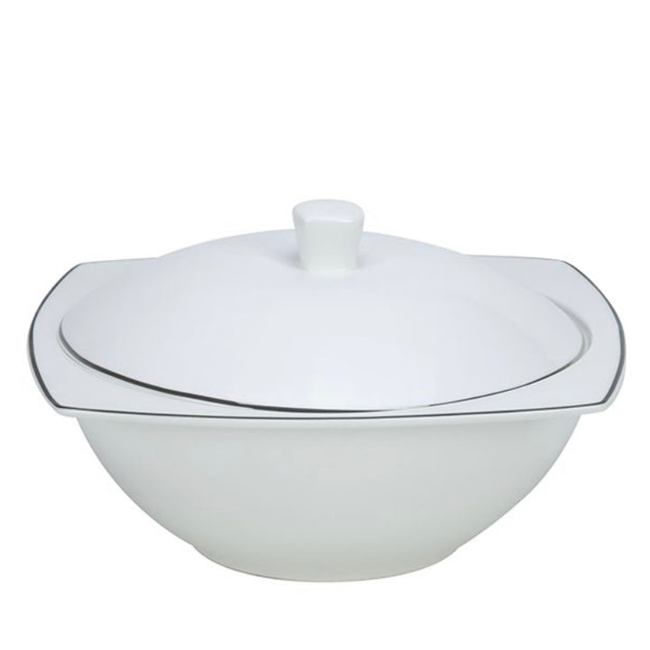 Lorient Sølv Porcelænssæt 80 dele - Løven Home