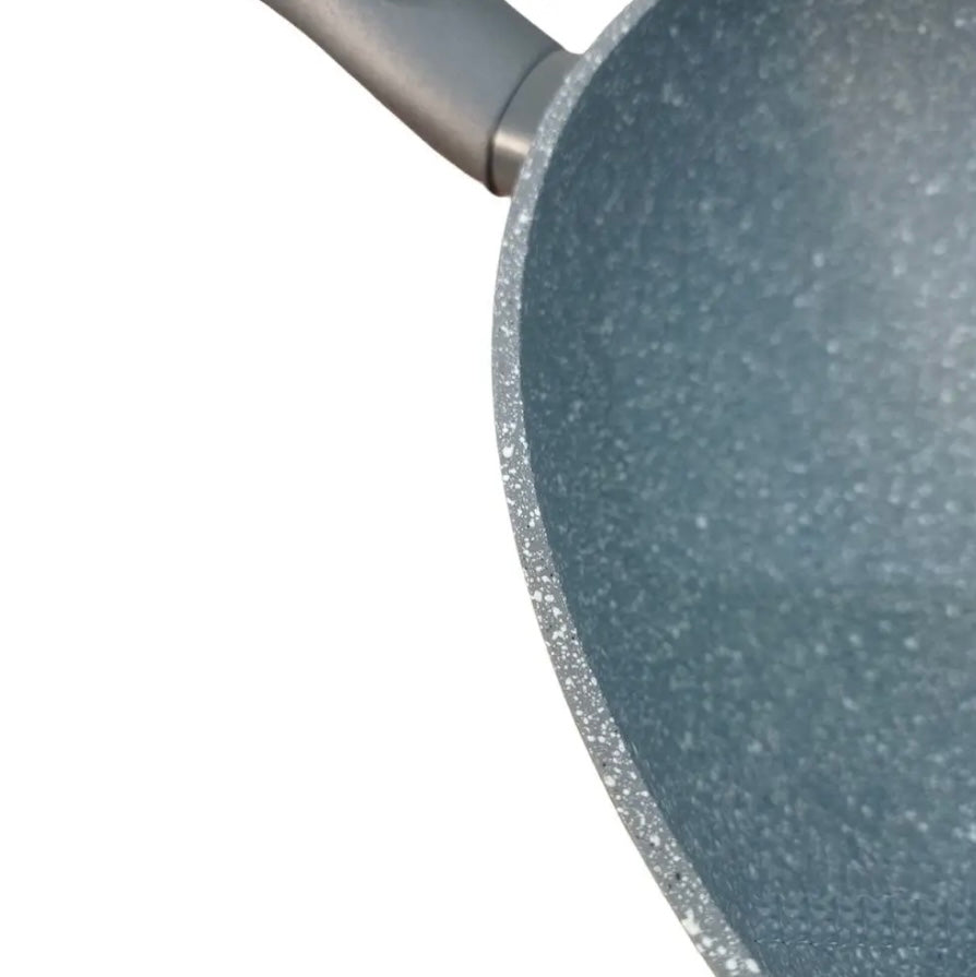 Michelino Gaia Granit Wokpande 28 cm Grå