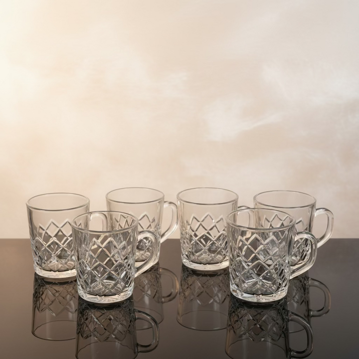 Akkaya glaskrus m/hank 6 stk. - 220 ml - Duru