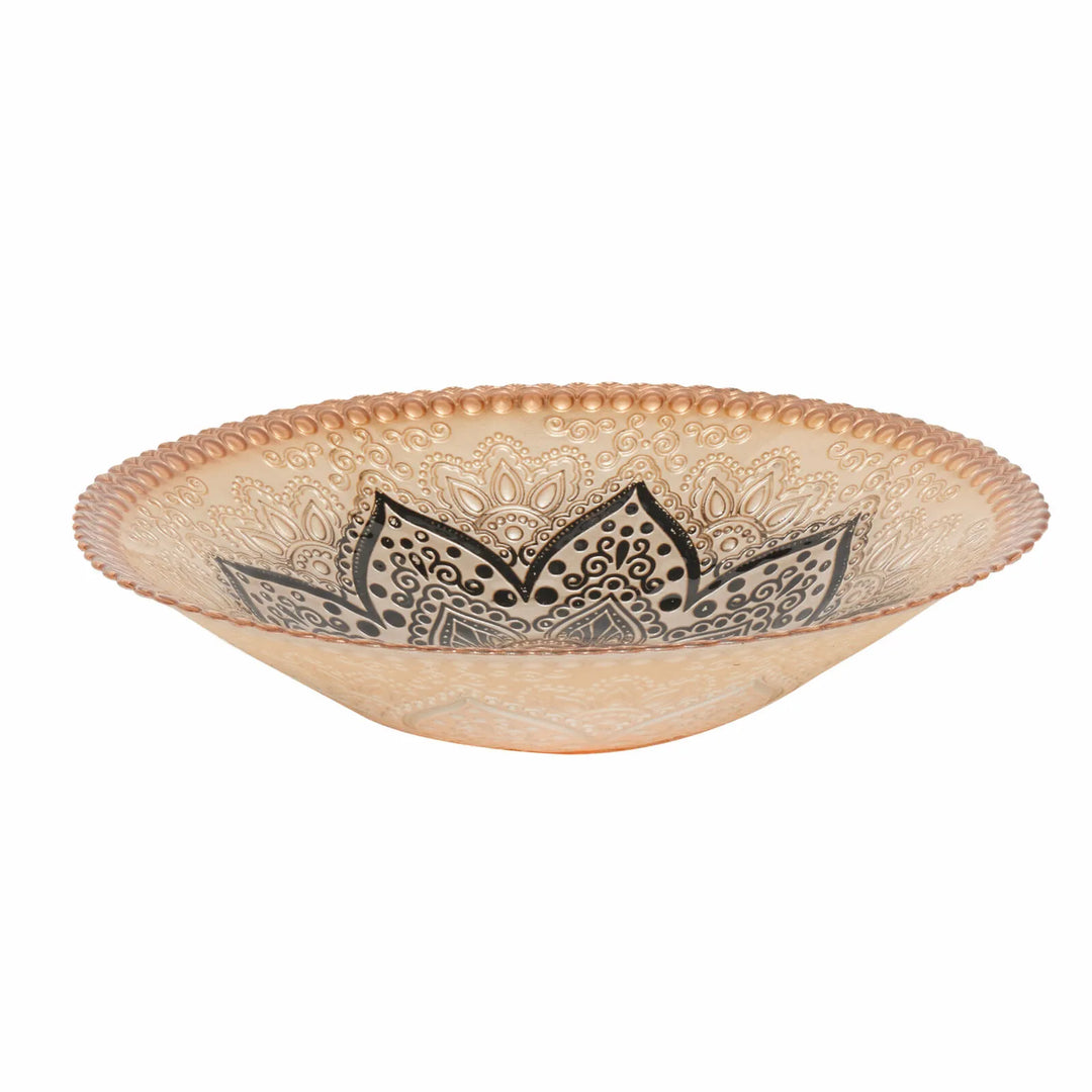 Karaca Home Alshiwa Dekorativ Tallerken – Brun, 33 cm