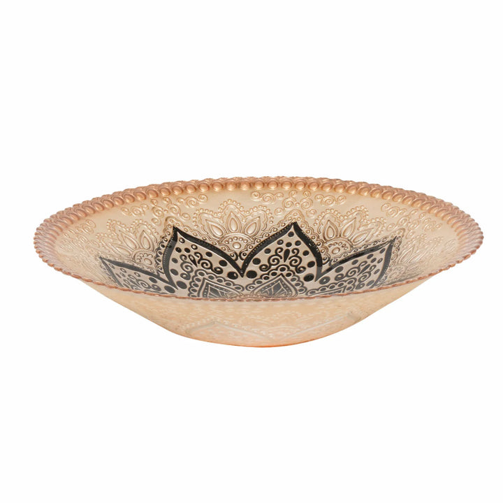 Karaca Home Alshiwa Dekorativ Tallerken – Brun, 33 cm