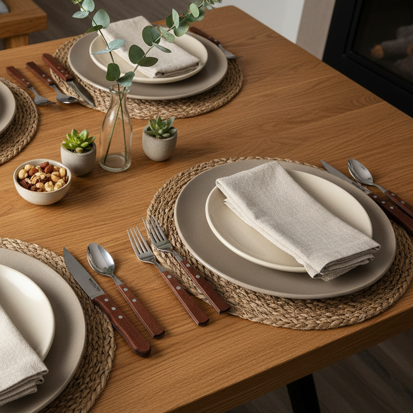 Michelino Jumbo Steakbestiksæt - 8-dele