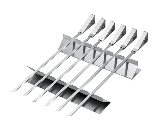 Michelino 8-dele Grillspyd - Rustfri Stål