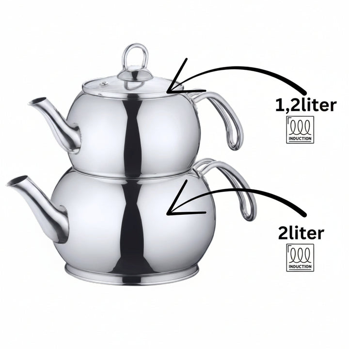 Weissberg Home - Tommy Induktions Tekande - 3,2 liter | Rustfrit stål