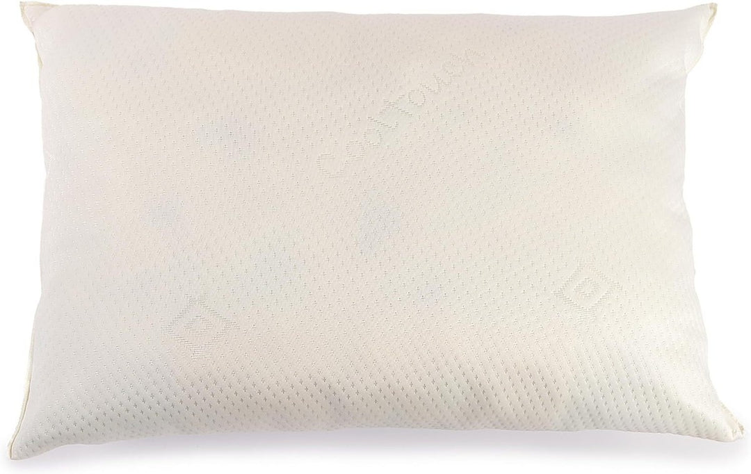 Visco Moda - Viskose skum hovedpude - 50 × 70 cm | Memory Foam | Hvid