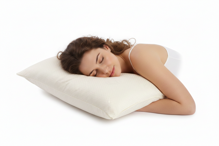 Visco Moda - Viskose skum hovedpude - 50 × 70 cm | Memory Foam | Hvid