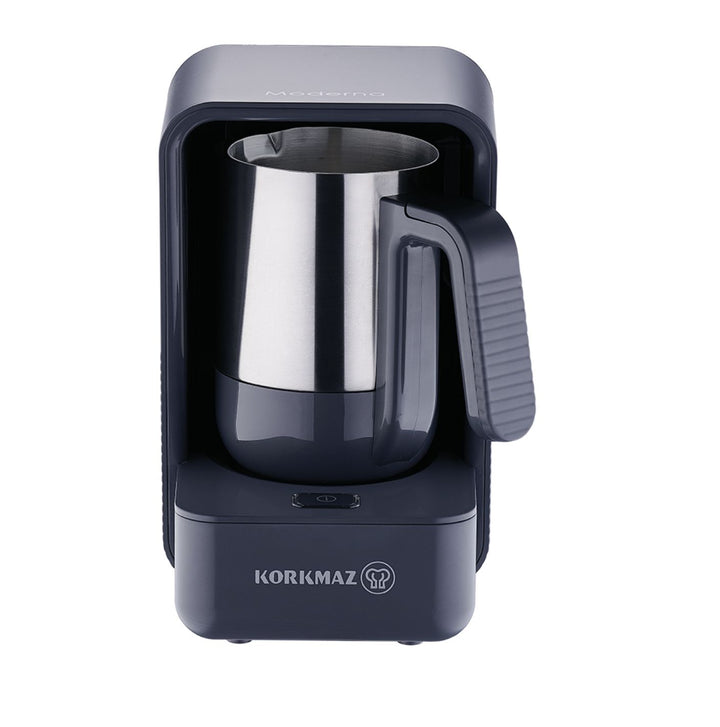 Korkmaz Moderna - Tyrkisk espressomaskine - 5 kop. | 400W | Satingrå