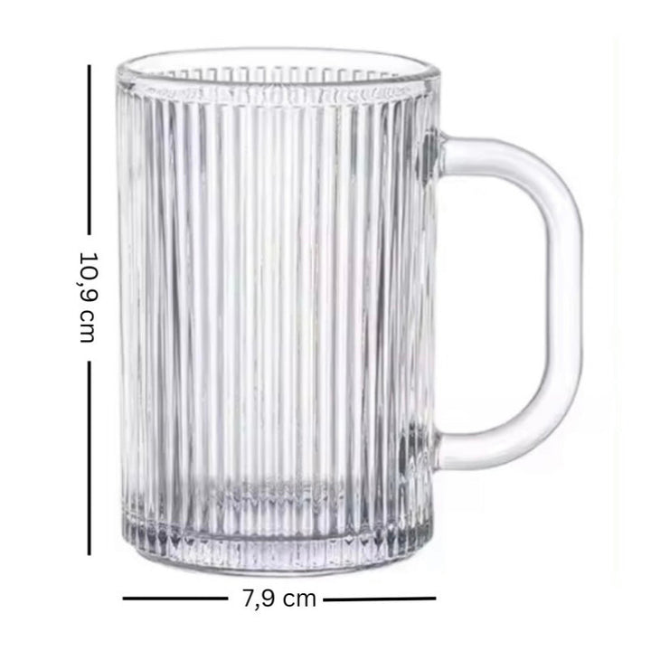 Glaskrussæt 6 stk. 350 ml - Weissberg Riffle