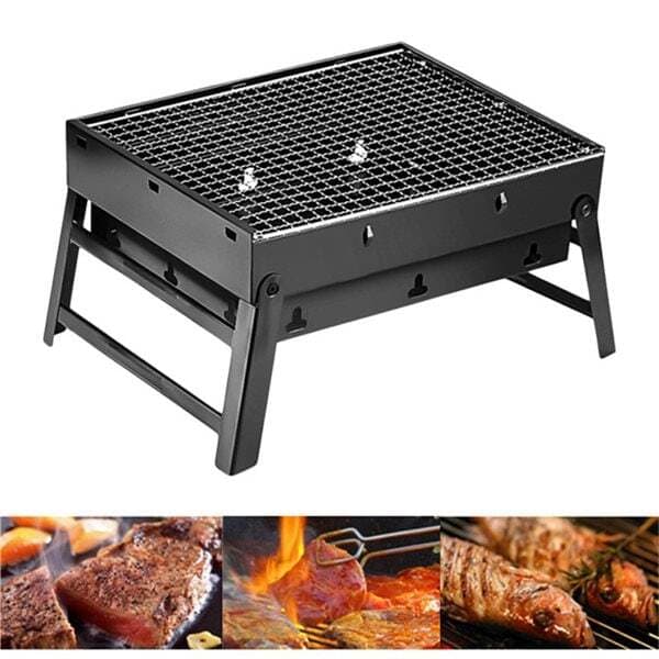 Transportabel kulgrill - 435 × 290 × 235 mm
