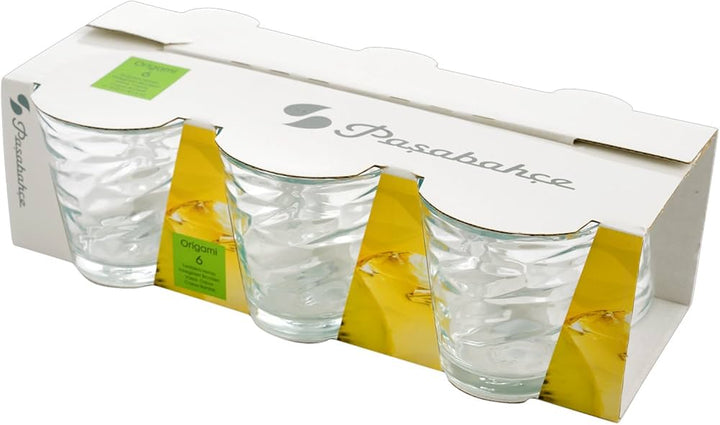 Vandglas Pasabahce Origami – 6 stk. (245 ml)