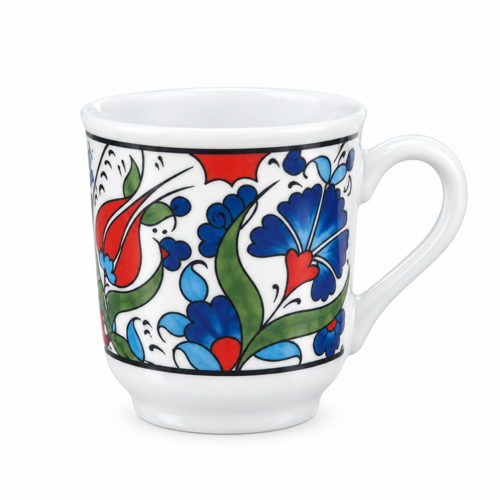 Korkmaz Tulip - Tyrkisk espressokopsæt - 6 pers. | 12 dele | 75 ml