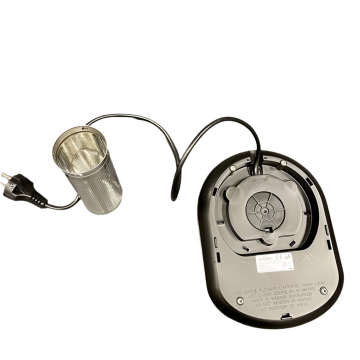 2-i-1 Te- og Elkedel 1,7 L. Sølv - 2200 W - Schäfer