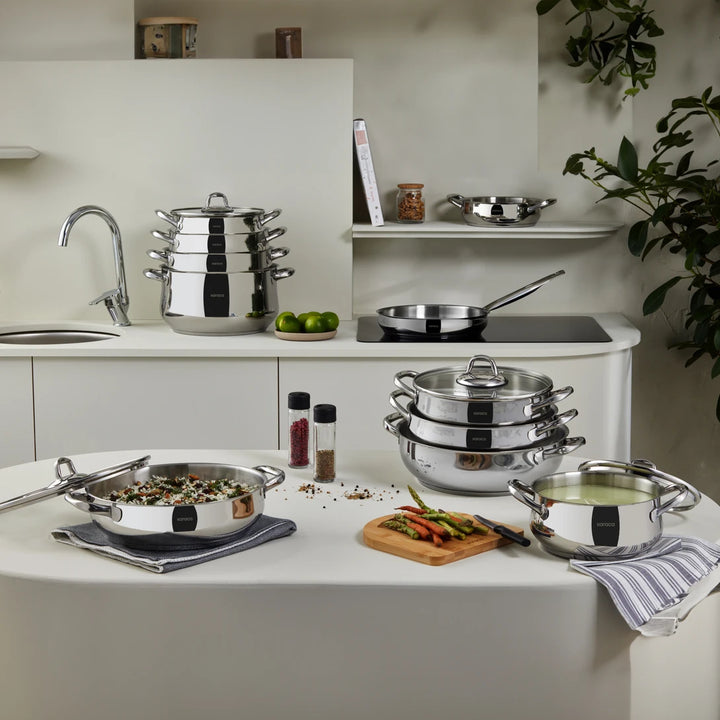 Karaca Akara Induktionsbund Gryde 9,5 L 28 cm