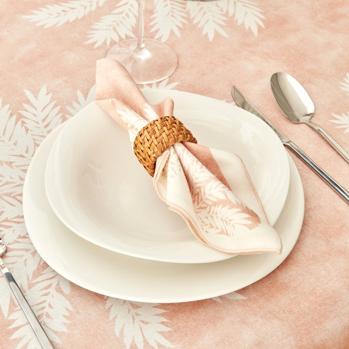 Karaca Home - Juno Servietter Rosa farve – 2 stk. 40 × 40 cm