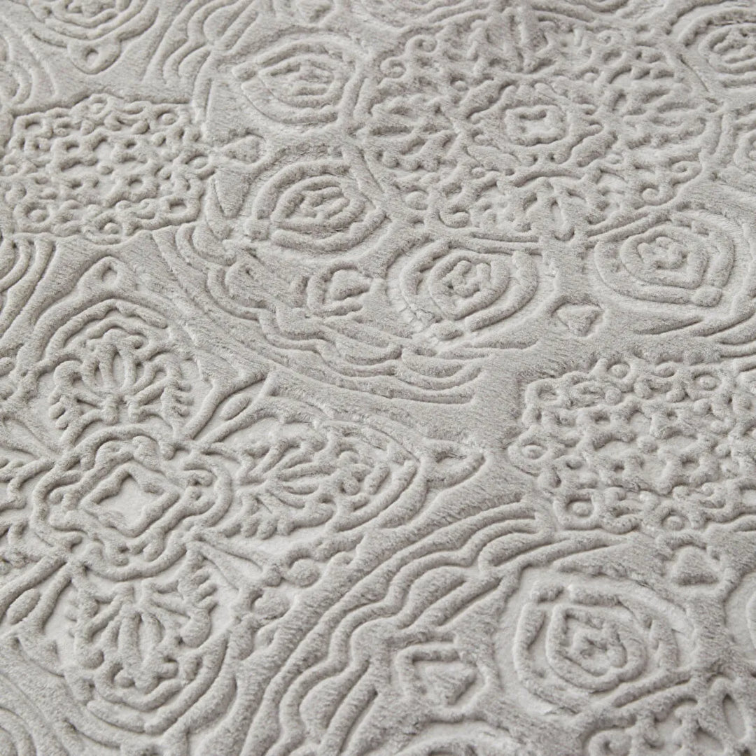 Karaca Home Scala Mink Embosy Sengetæppe | 200 × 220 cm | Dobbelt Sengetæppe