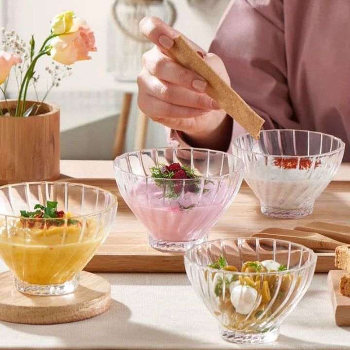 Pasabahce Bouquet Glasskålesæt 4 stk. 455 ml