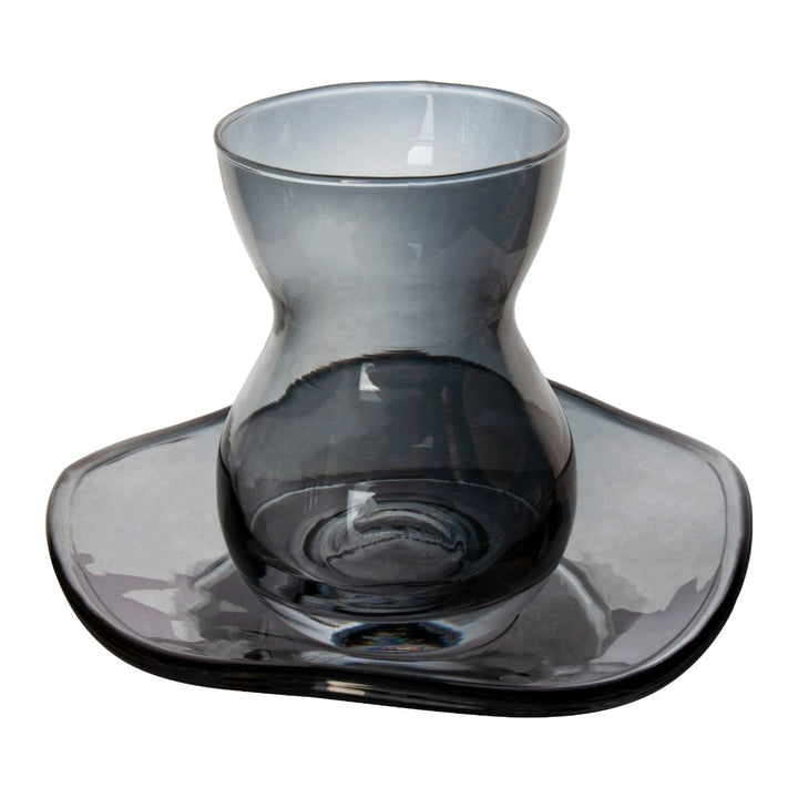 Cinar - Tesæt Glas - 12 dele |Antracit | 160 ml