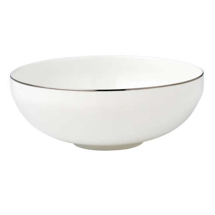 Bricard Canet Hvid/Sølv Porcelænssæt 27 dele - 6 personer