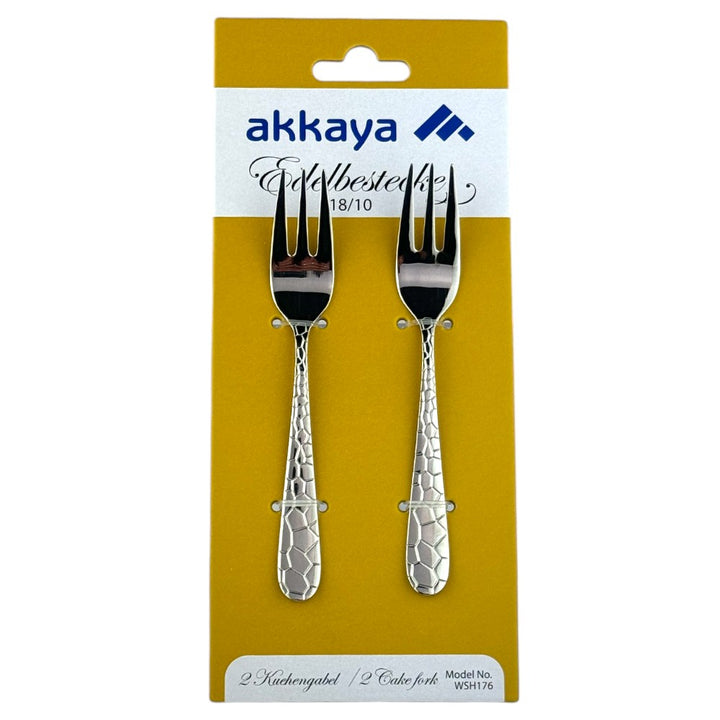 Akkaya - Kagegafler - 2 stk | Rustfrit Stål