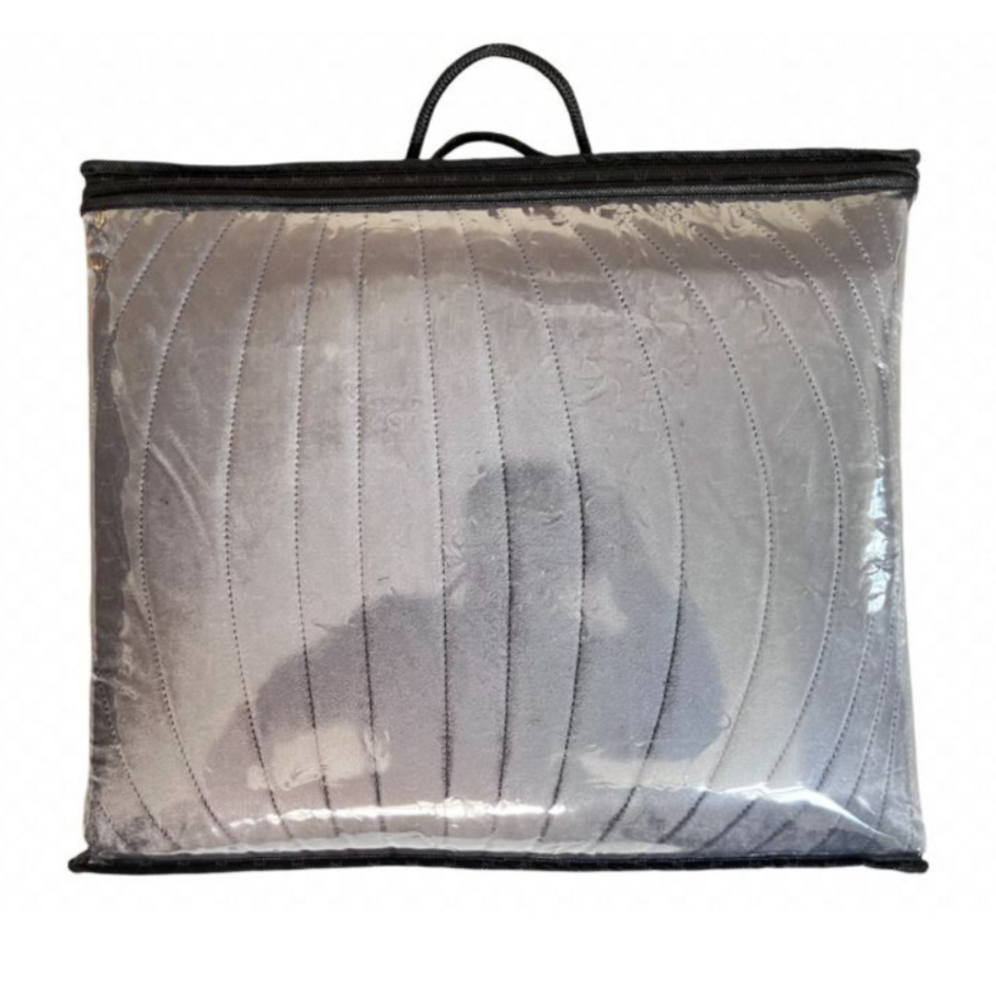 Lavella Iris Sengetæppe Sæt 3 Dele | 240x250 cm | Antracit