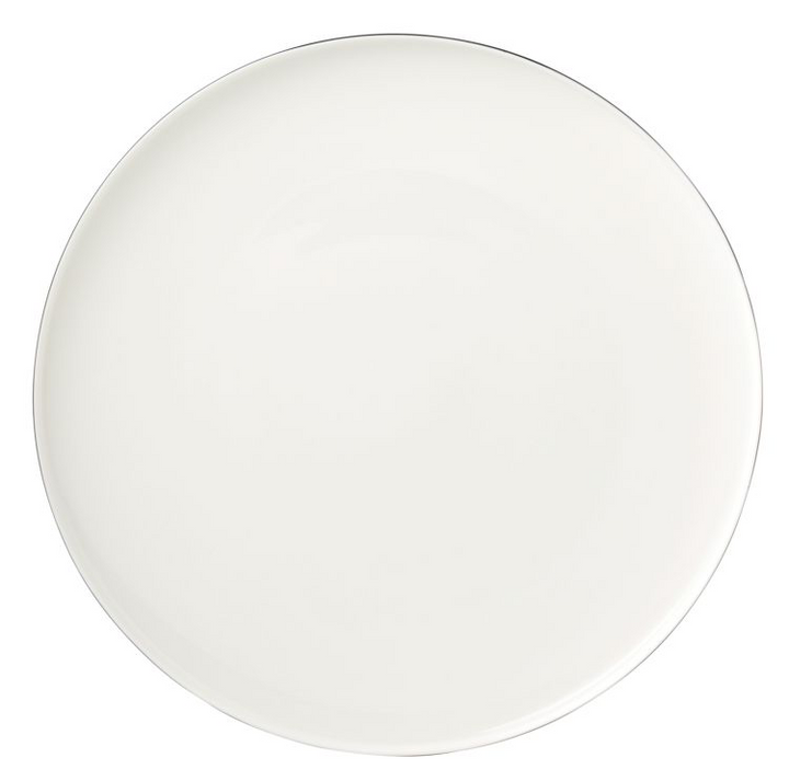 Bricard Canet Hvid/Sølv Porcelænssæt 27 dele - 6 personer