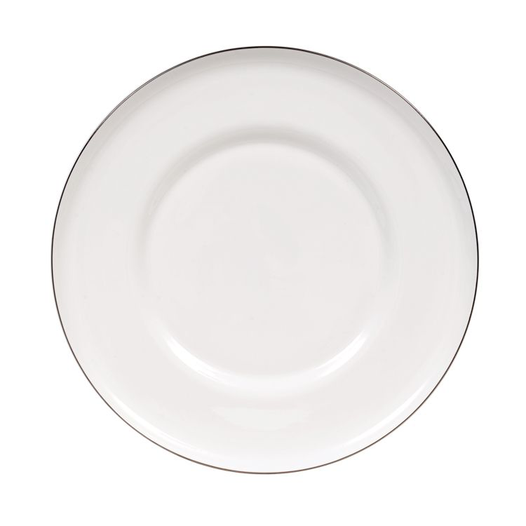 Bricard Macon Silver Porcelænssæt 25 dele - 6 personer