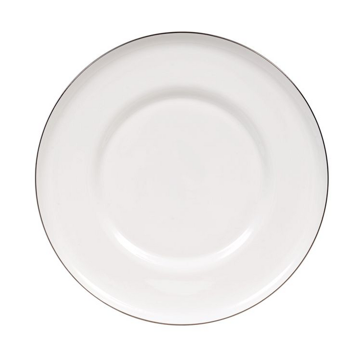 Bricard Macon Silver Porcelænssæt 25 dele - 6 personer