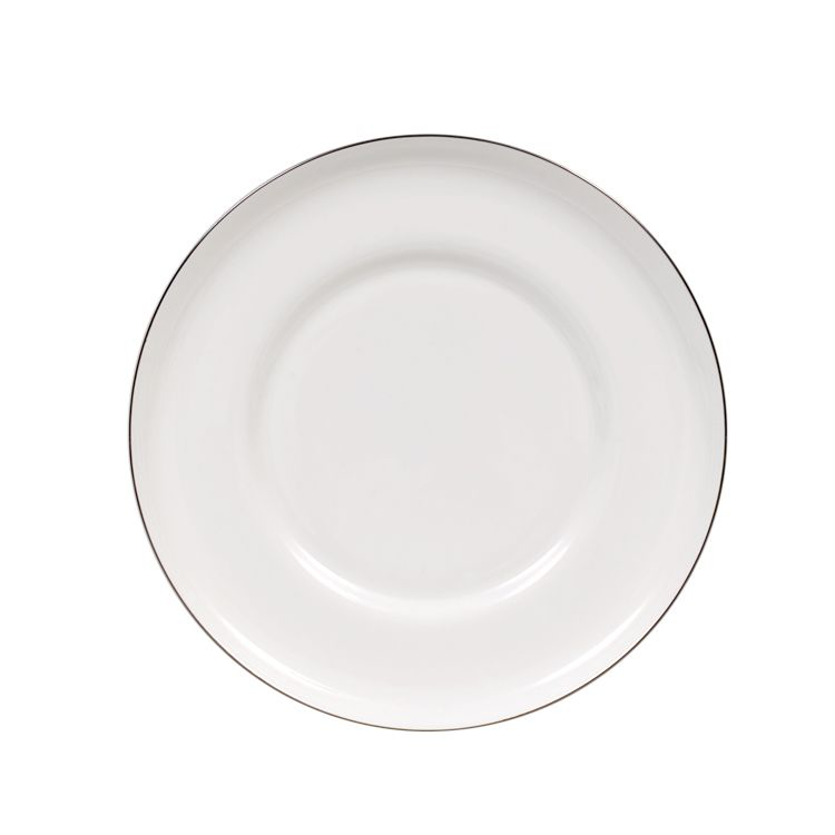 Bricard Macon Silver Porcelænssæt 25 dele - 6 personer