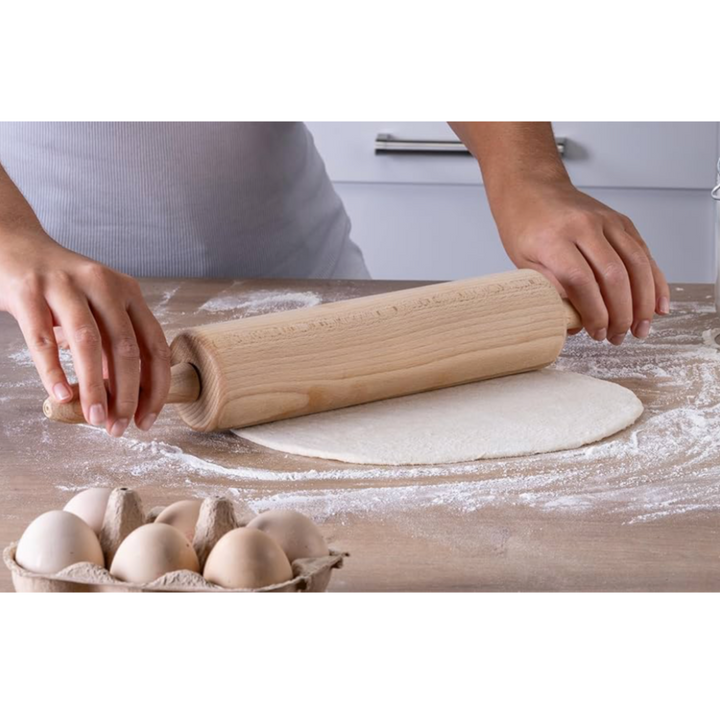 Kagerulle Træ m/Årer 35 cm - Almina