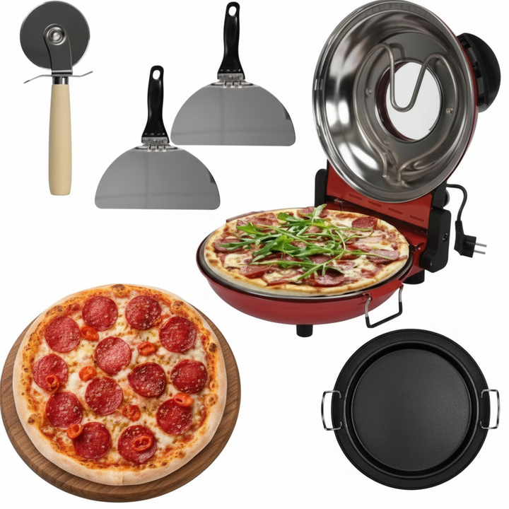 Kochmann Elektrisk Pizza Stenovn 32 cm - 1200W
