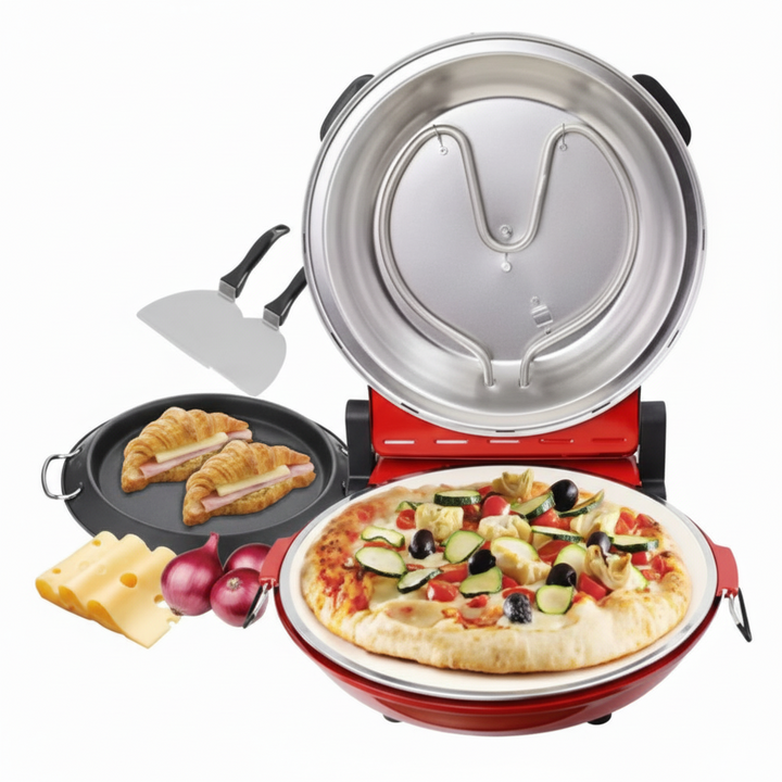 Kochmann Elektrisk Pizza Stenovn 32 cm - 1200W