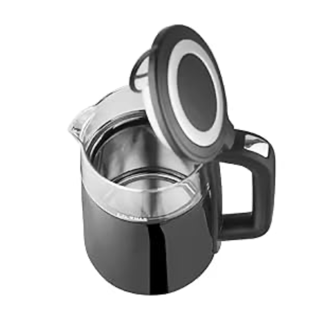 Michelino Digital Elkedel 1,7 L 2200 W - Rustfrit Stål/Glas - Sort