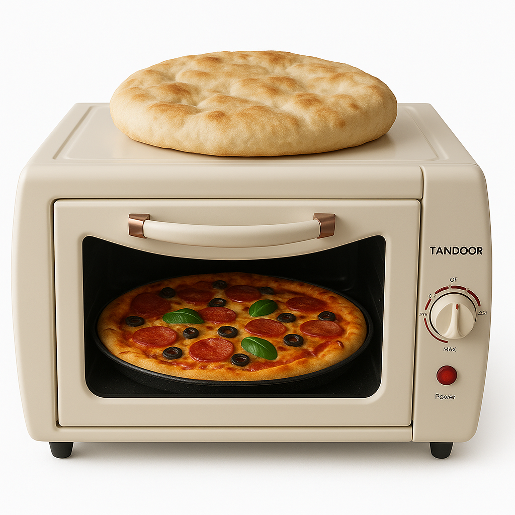 Elektrisk Tandoor Ovn 2100 W Hvid - Goldhofer