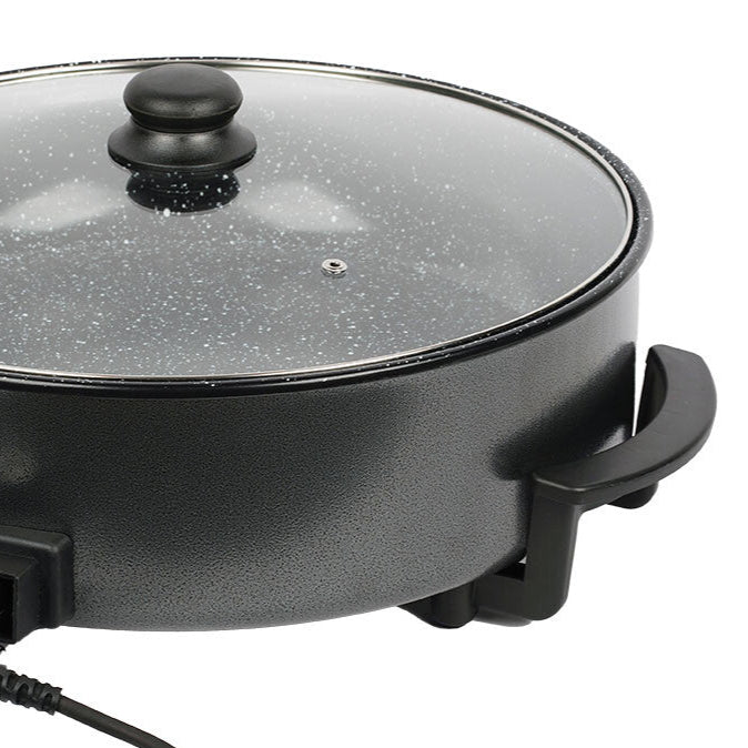 Multifunktionel Elektrisk Pizzapande 1500 W 42x13 cm - Zeybeks