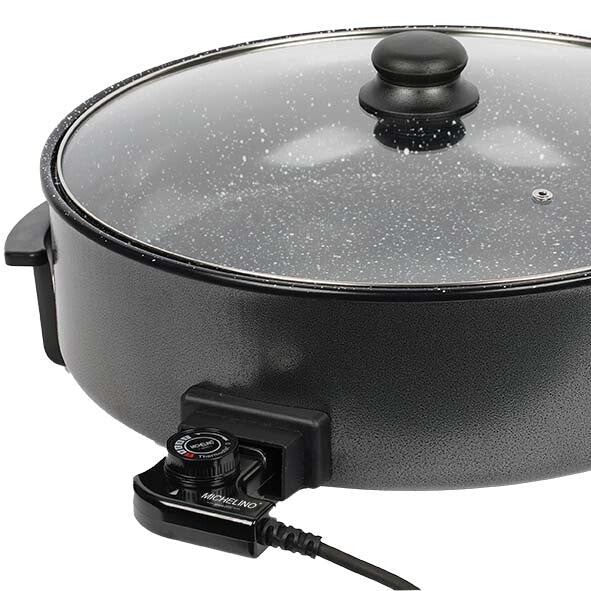 Multifunktionel Elektrisk Pizzapande 1500 W 42x13 cm - Zeybeks