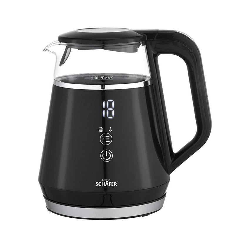 Glaselkedel 1 liter 1100 W - Schäfer