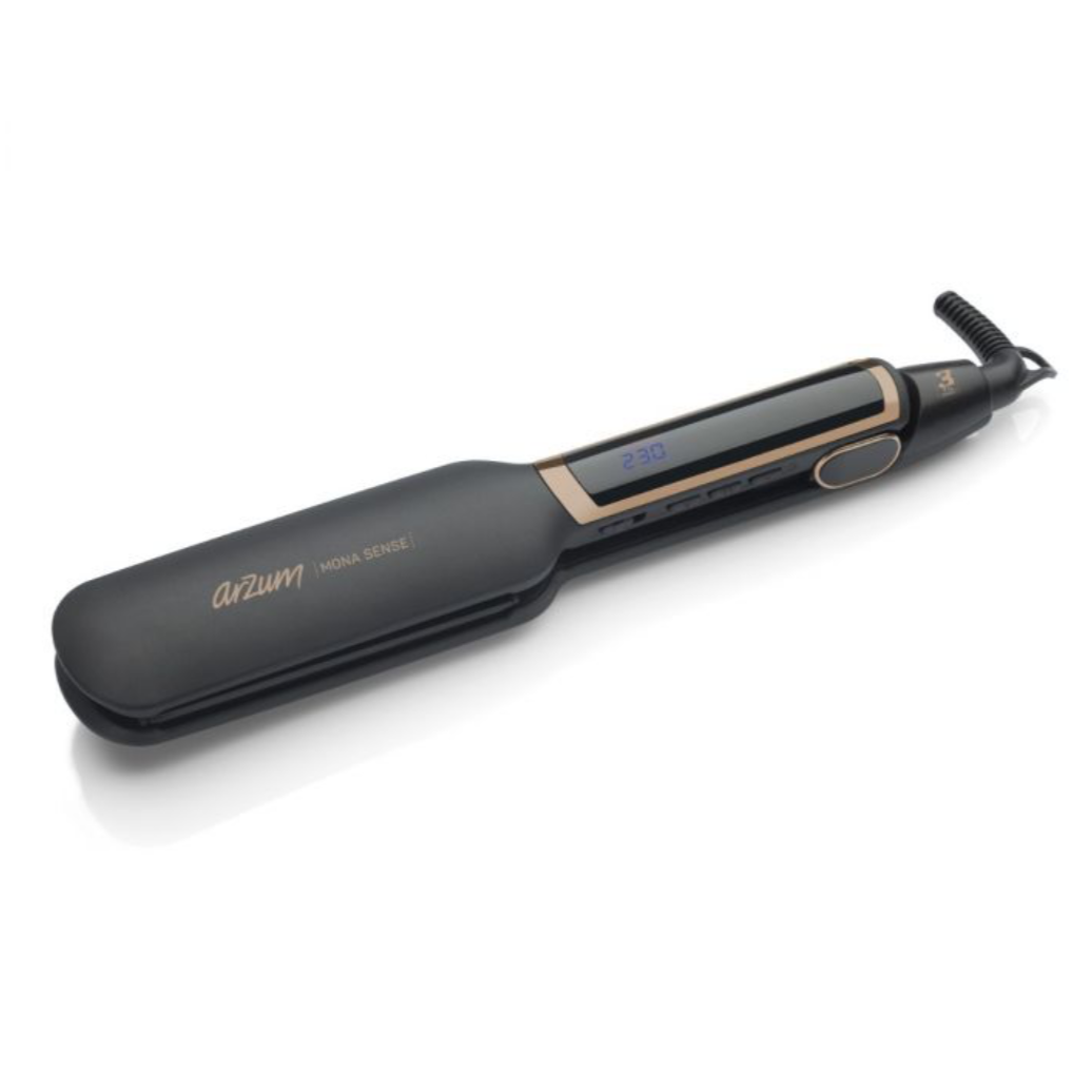 ARZUM MONA SENSE Bredt Glattejern – med Keratin & Argan Oil Keramiske Plader