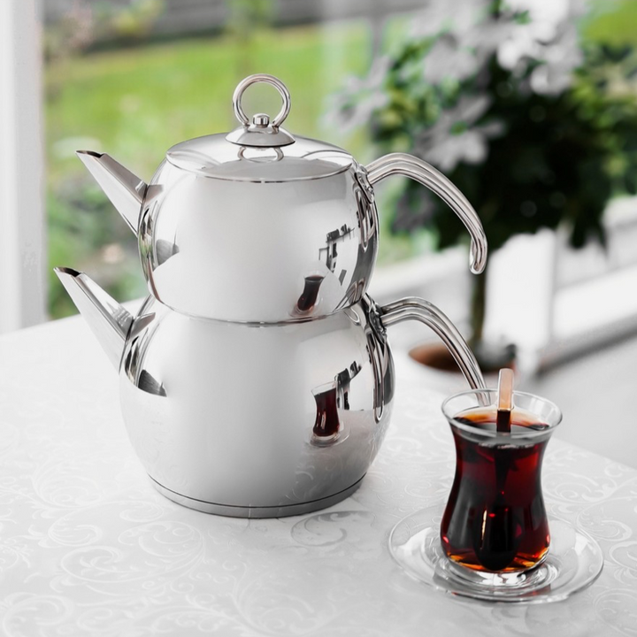 Schäfer Tekandesæt Rustfri Stål 4 Dele - 2 L + 1 L