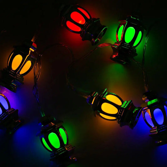 Lanterne Lysdekoration Multifarvede