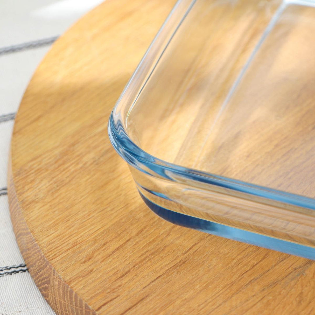 Rektangulær Ovnfast Glasfad 1,9 L. - Borcam