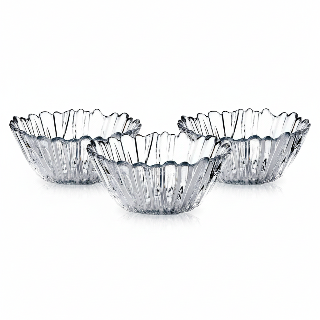 Aurora Glasskålesæt 3 stk. 250 ml.