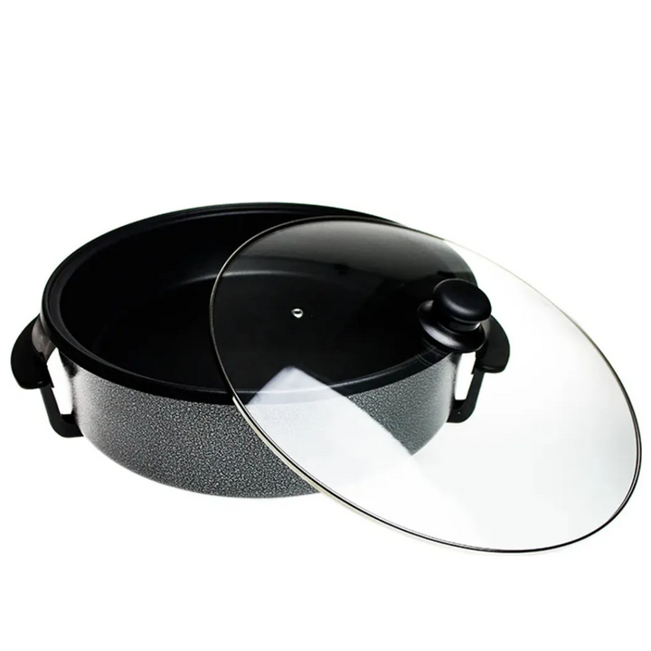 Almina Multifunktionel Elektrisk Pizzapande 42 x 13 cm