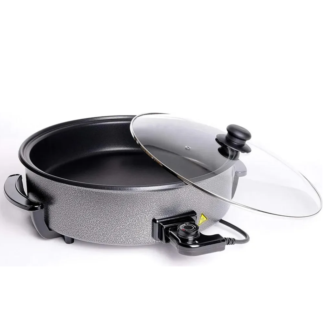 Almina Multifunktionel Elektrisk Pizzapande 42 x 13 cm