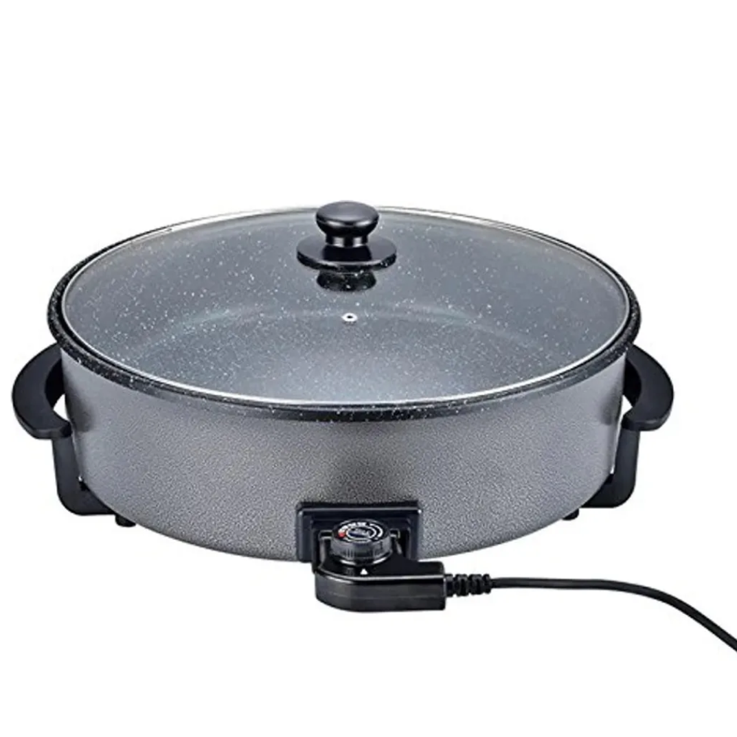 Almina Multifunktionel Elektrisk Pizzapande 42 x 13 cm