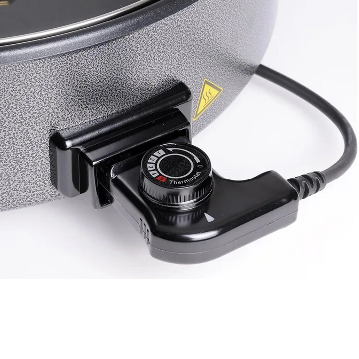 Almina Multifunktionel Elektrisk Pizzapande 42 x 13 cm