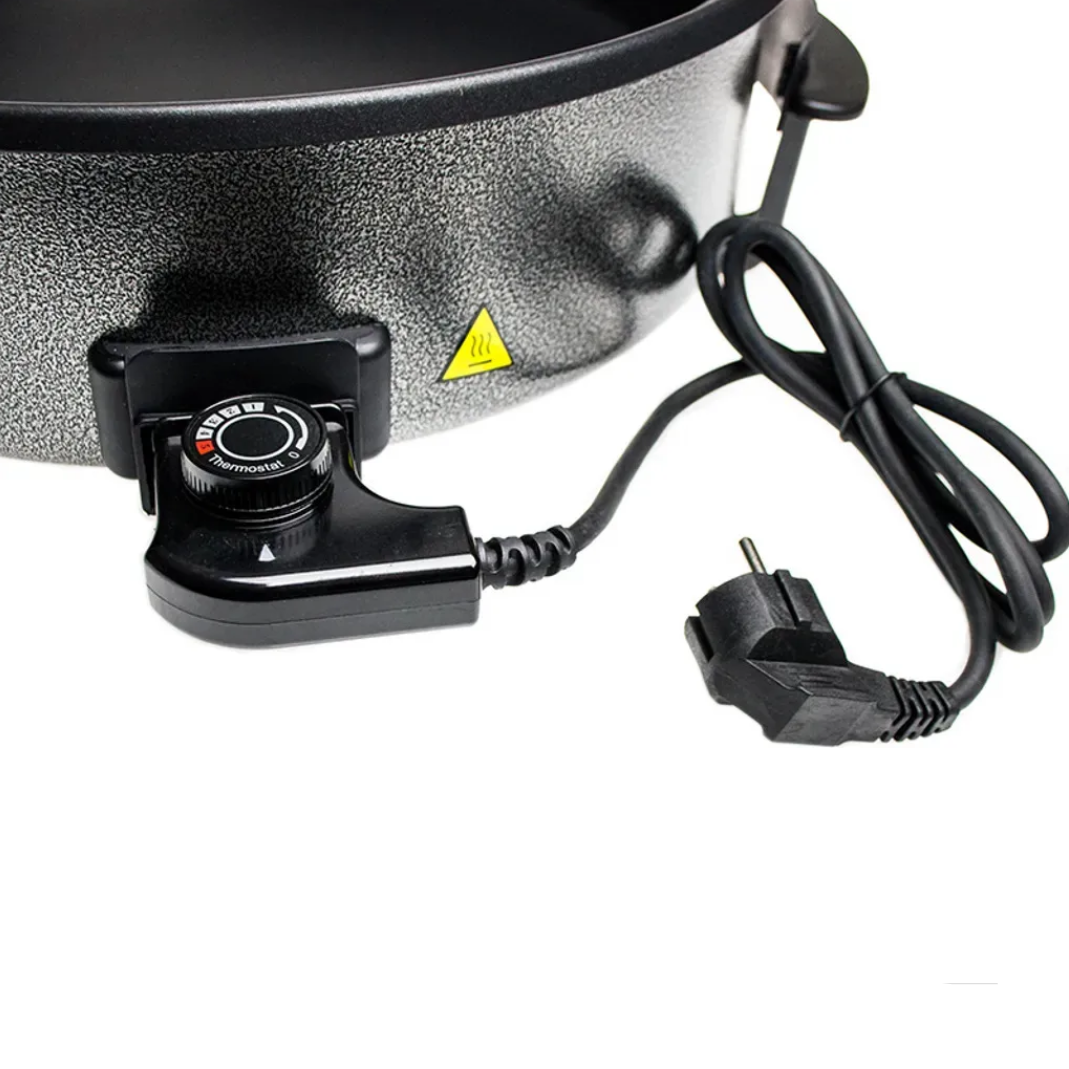 Almina Multifunktionel Elektrisk Pizzapande 42 x 13 cm