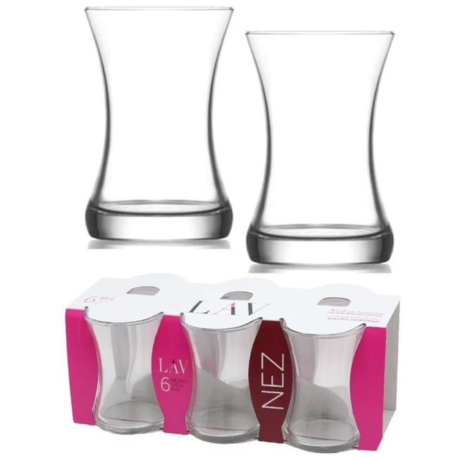 LAV Nez Teglassæt 6 stk. 175 ml.